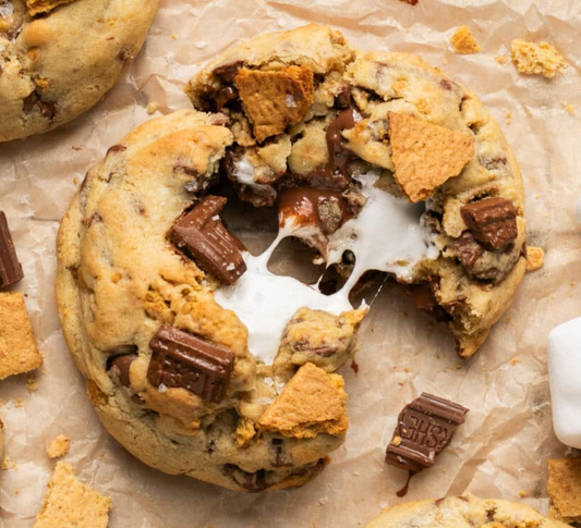 Ooey Gooey S'mores Cookies Recipe  (Digital download only)